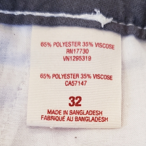 Mossimo Shorts in White/Gray Pattern, Mens Size 32 - Picture 7 of 8